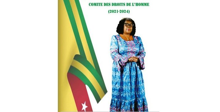 Kobauyah Tchamdja-Kpatcha directrice du sceau de la nationalité et de l'identité civile a été élue le 17 septembre semaine membre du comité des droits de l'homme des Nations unies.