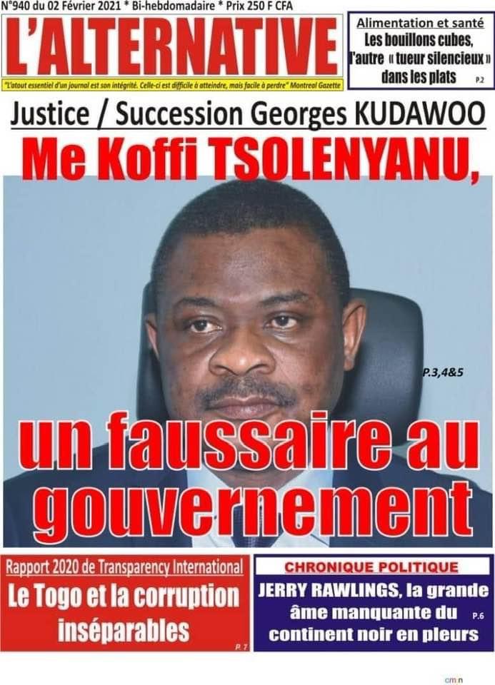 La Chambre administrative de la cour suprême du Togo a confirmé dans sa décision les sanctions infligées à L'Indépendant Express.