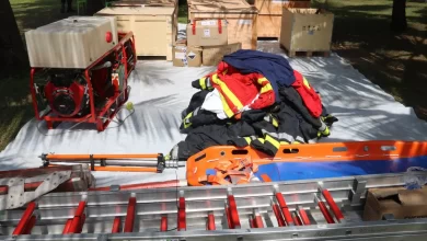 Le corps des sapeurs-pompiers de Hambourg en Allemagne a fait don mardi 8 novembre 2022, de matériel d'intervention à leurs collègues du Togo