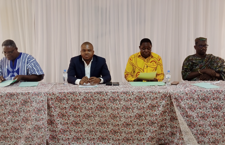 Le conseil municipal Agoè-nyivé 1 actuellement en session ordinaire a échangé mardi 15 novembre 2022 avec les chefs traditionnels