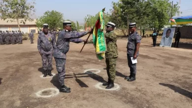 Le Lieutenant-colonel Hodin Edoh a pris mercredi 21 décembre 2022 à Kara,  le commandement de la deuxième région de la gendarmerie 