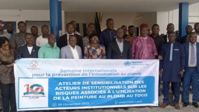 Pour la semaine d’action internationale pour la prévention de l’intoxication au plomb observée au Togo en différé, les populations sont appelés à limiter le recours aux produits contenants du plomb surtout les peintures.