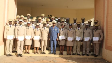 Vingt-huit stagiaires dont quatre personnels féminins du 4ème cours d’état-major de Pya ont reçu, le 30 décembre 2022 à Pya leurs diplômes