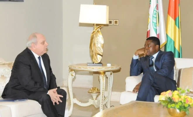 Faure Gnassingbé s’est entretenu mercredi 19 avril 2023 avec l’envoyé spécial du gouvernement italien, Mario Giro, venu présenter la candidature de Rome pour l’Exposition Universelle 2030 (Expo 2030).