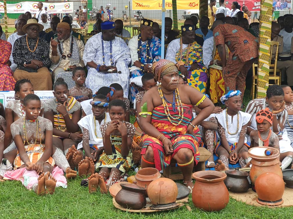 Yawa Tsègan Djigbodi a célébré dans la ferveur et dans la gaité samedi 12 août 2023 à Tsévié   la fête AYIZA avec le peuple Zio.