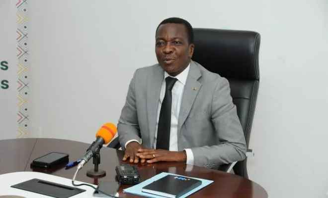 Kodjo Sévon-Tépé Adédzé, a eu, le 7 septembre 2023, à son cabinet à Lomé, une réunion technique avec les opérateurs économiques