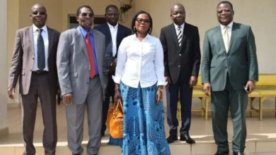 La présidente de la Haute Cour de Justice du Bénin,Marie Josée Cécile de Dravo a été reçue, à la Cour constitutionnelle du Togo