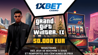 Tu aimes jouer chez 1xBet, mais tu veux gagner encore plus ? Alors, la promotion Grand Gift Winter avec la cagnotte de 50 000 € est lancée pour toi. Commence ta mission dans le tournoi festif et fais-toi plaisir avec un cadeau de Nouvel An !