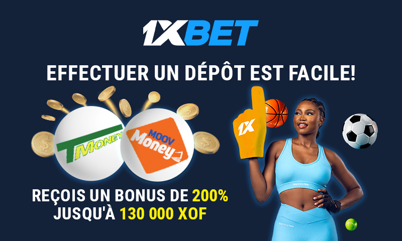 Désormais, les joueurs de 1xBet au Togo ont accès à des transactions financières rapides et pratiques grâce au service Moov Money communément appelé Flooz.