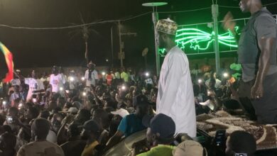 Fatick, la région natale du Président Macky Sall a accueilli massivement le convoi de la Coalition Diomaye Président.