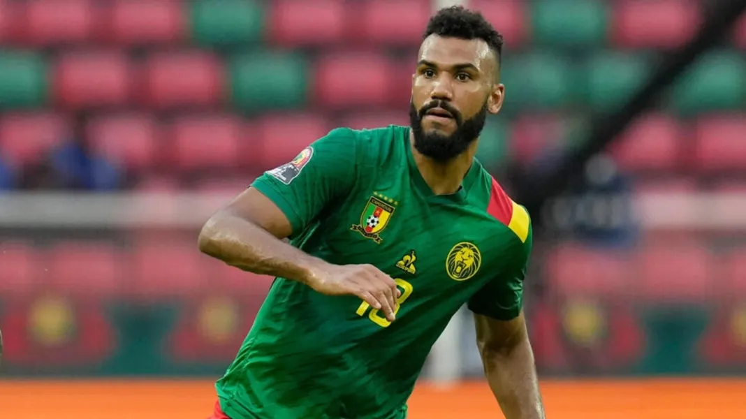 Le Cameroun devra se passer de son vice-capitaine Eric Maxim Choupo-Moting pour le match contre l’Angola, comptant pour la 4e journée des éliminatoires de la Coupe du monde 2026. L’attaquant, ancien joueur du Paris Saint-Germain, a été contraint de déclarer forfait en raison d’un souci de santé.