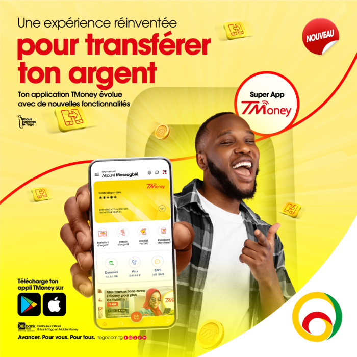 En baisse depuis 2021, les frais de retrait Tmoney, service mobile money de Togocom, leader du marché a connu une nouvelle diminution le 28 avril 2024.