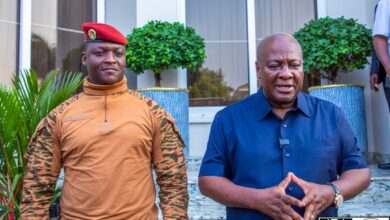 Nouvellement investi, le Président de la République du Ghana, John Dramani MAHAMA a accordé une audience, le mardi 7 janvier 2025 dans l’après-midi, au Président du Faso, Chef de l’État, le Capitaine Ibrahim TRAORÉ.