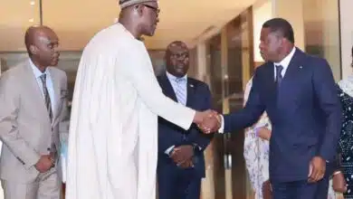Faure Gnassingbé reçoit une délégation ministérielle africaine à Lomé pour discuter de la Déclaration de Lomé.
