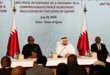 Le 19 juillet 2025, un cessez-le-feu a été signé entre le gouvernement de RDC et M23 à Doha pour une paix durable.