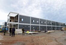 Le Président Faure Gnassingbé en visite sur le chantier de modernisation du CHU de Kara pour garantir des soins de qualité.
