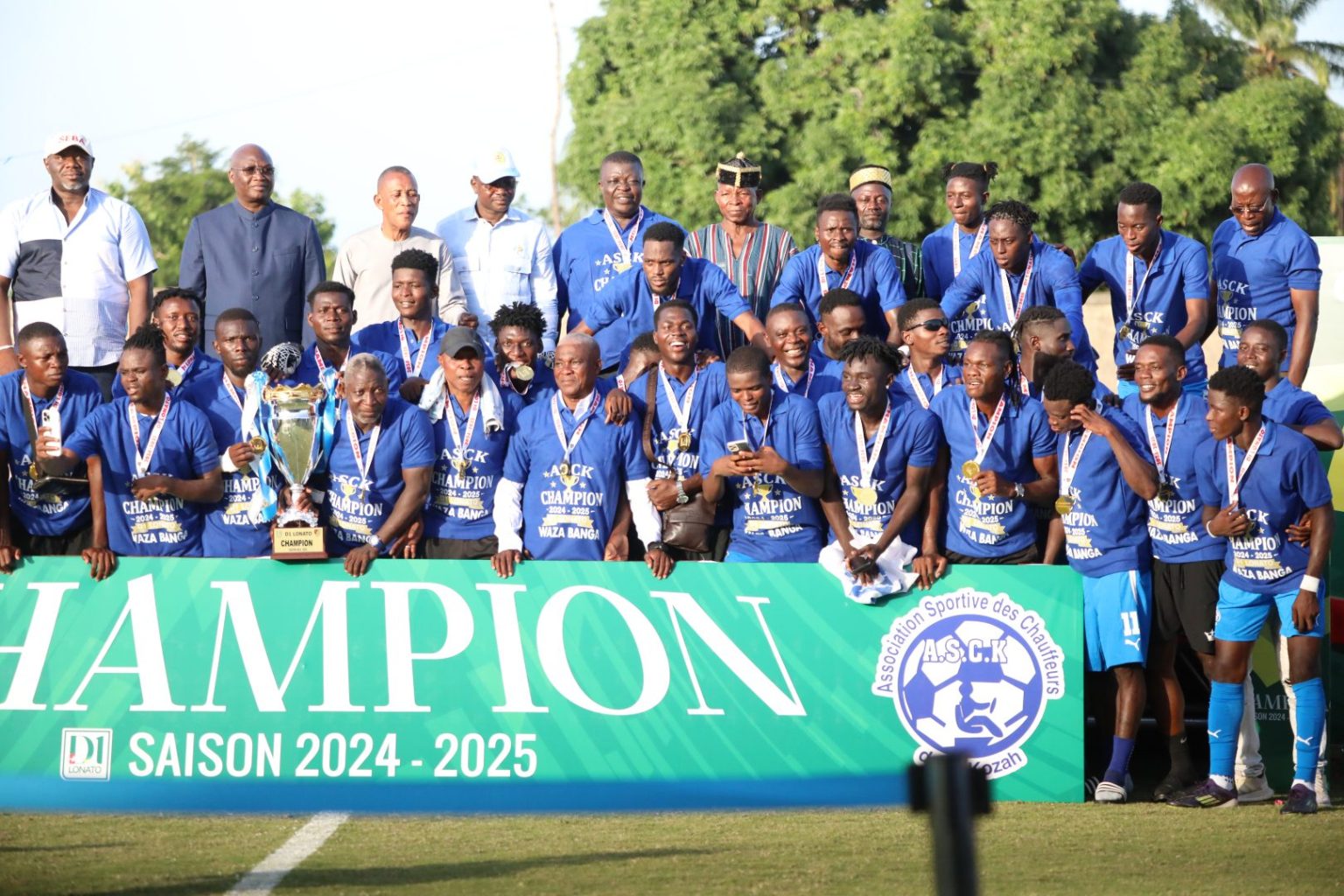 La FTF officialise le classement de la D1 LONATO 2024-2025 : ASCK en tête, Gbohloé-su sur le podium continental.