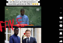 Éclaircissements sur la vidéo virale : Emmanuel Macron n’a pas remis le discours de Bassirou Diomaye Faye au moment de l’ONU.