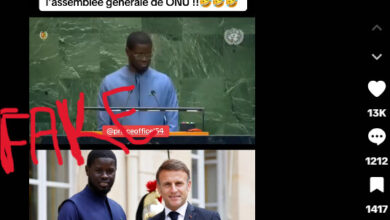 Éclaircissements sur la vidéo virale : Emmanuel Macron n’a pas remis le discours de Bassirou Diomaye Faye au moment de l’ONU.