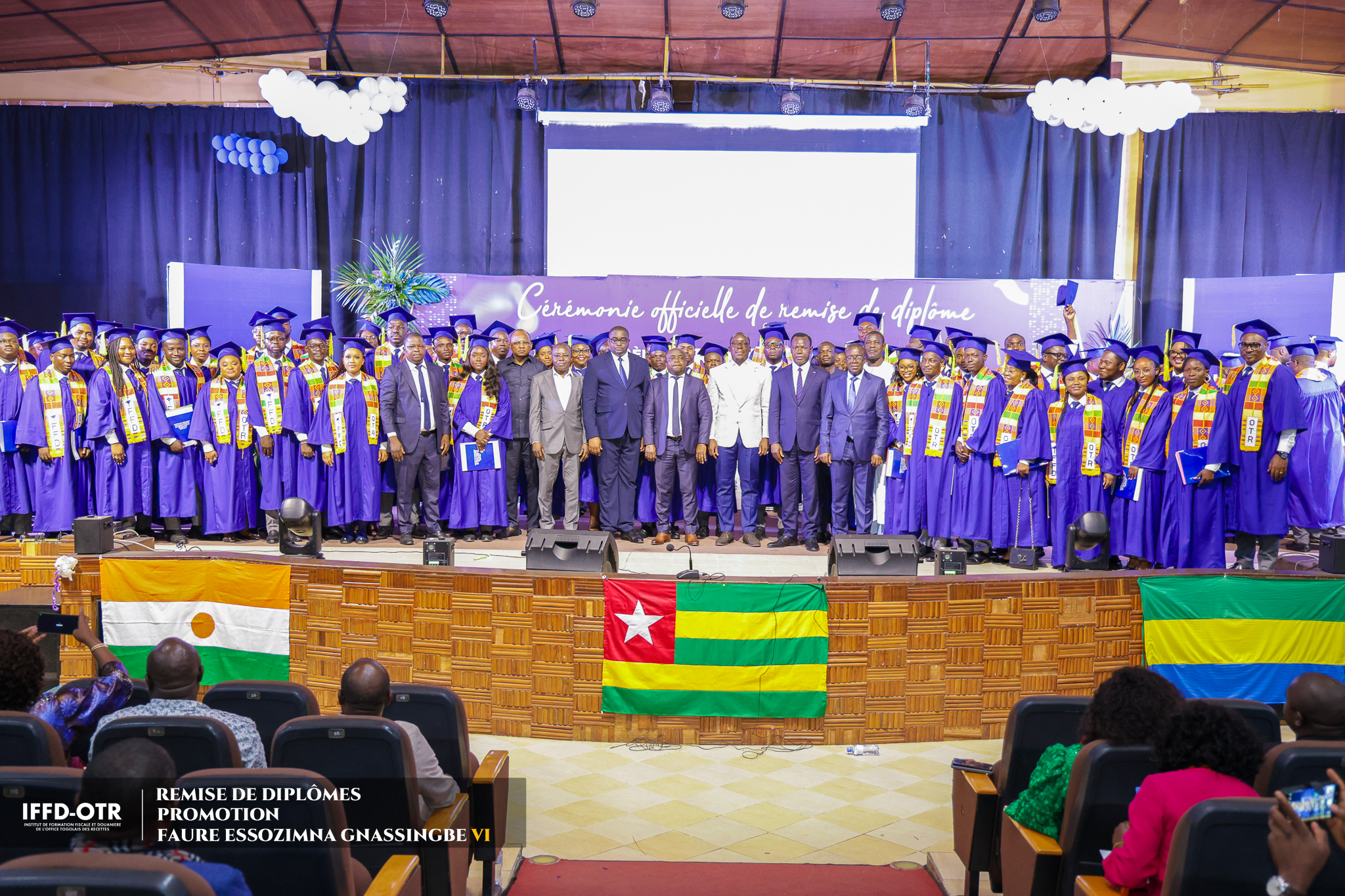 L'IFFD-OTR a honoré 161 auditeurs lors de la remise de diplômes de sa 6e promotion. En savoir plus sur cet événement au Togo.