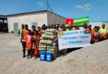 La communauté togolaise à Tenkodogo offre du ciment et des matériaux pour soutenir la brigade Faso Mebo dans l’effort de paix.