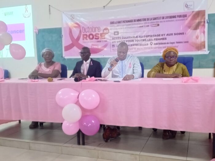 Sensibilisez-vous à l'importance d'Octobre Rose : plaidoyer pour un meilleur accès aux soins contre le cancer au Togo.