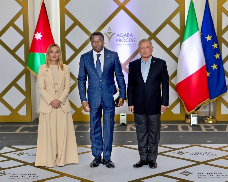 Le Sommet du Processus d’Aqaba à Rome vise à une réponse collective aux crises, avec Faure Gnassingbé en première ligne.