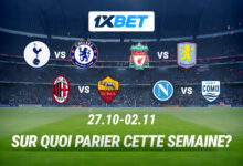 Le derby londonien, le choc des leaders de Serie A à Milan et plus encore : les affiches des matchs phares de la semaine