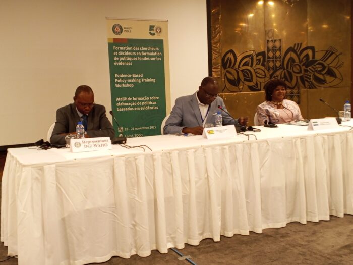 Depuis Lomé l’OOAS veut faire basculer l’Afrique de l’Ouest vers des politiques de santé réellement guidées par la science