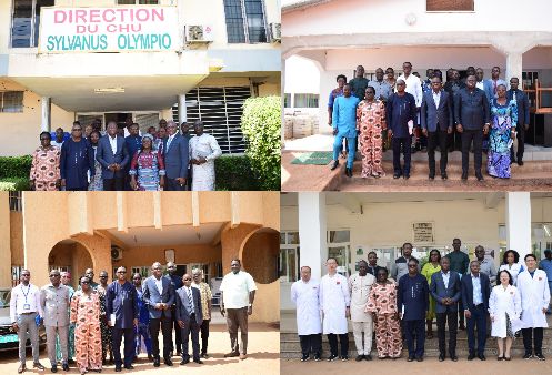 Le ministre Jean-Marie Koffi Tessi rencontre les acteurs de la santé du Grand Lomé pour améliorer les services sanitaires.