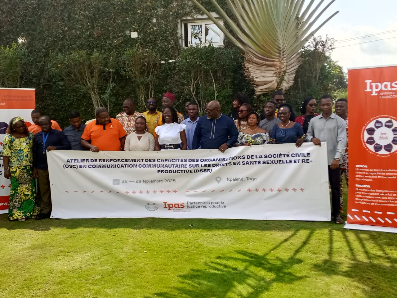 Ipas Afrique Francophone renforce les capacités des OSC au Togo pour mieux communiquer sur la santé sexuelle et reproductive.