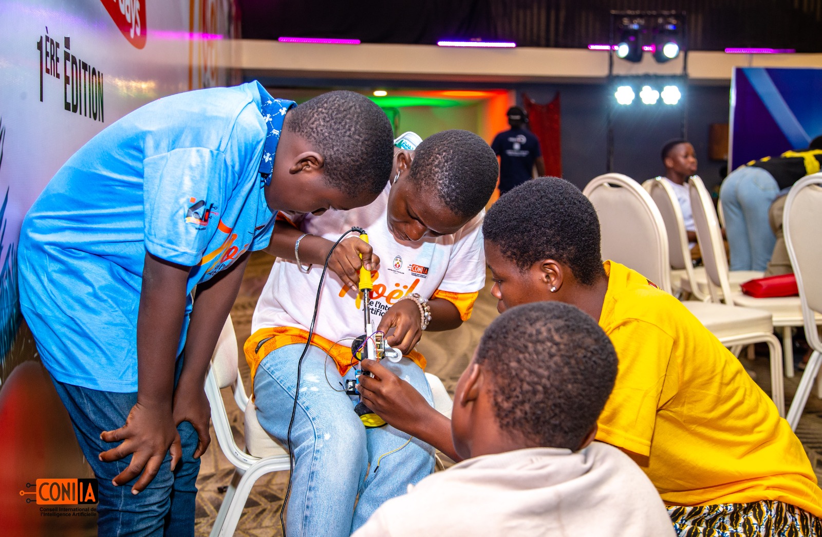 Lomé : le CONIIA a clôturé avec succès la première édition des Kids Innovation Days, un événement pour initier les jeunes aux technologies.