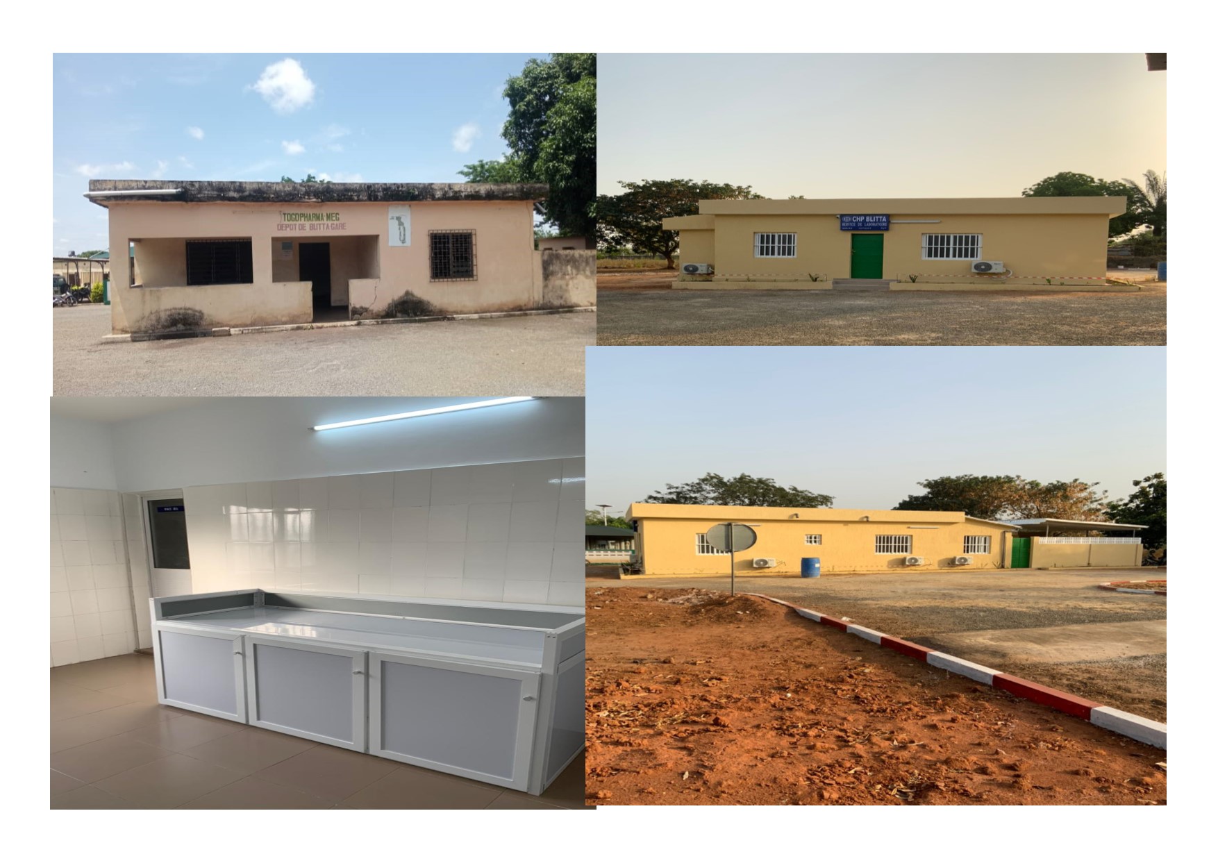 Le CHP de Blitta a un nouveau laboratoire moderne pour renforcer la qualité des soins et améliorer les services aux patients.