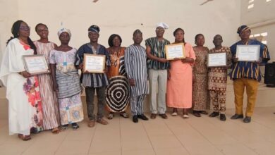 Le CHR Dapaong a honoré cinq agents admis à la retraite pour leur dévouement et leur service précieux lors d'une cérémonie émouvante.