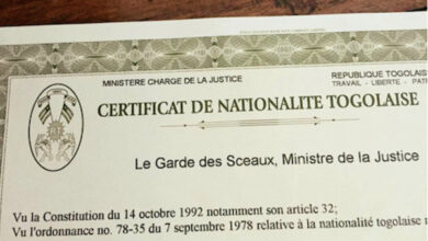 L'Université de Lomé facilite l'obtention de certificats de nationalité avec une opération foraine du 8 au 20 décembre.