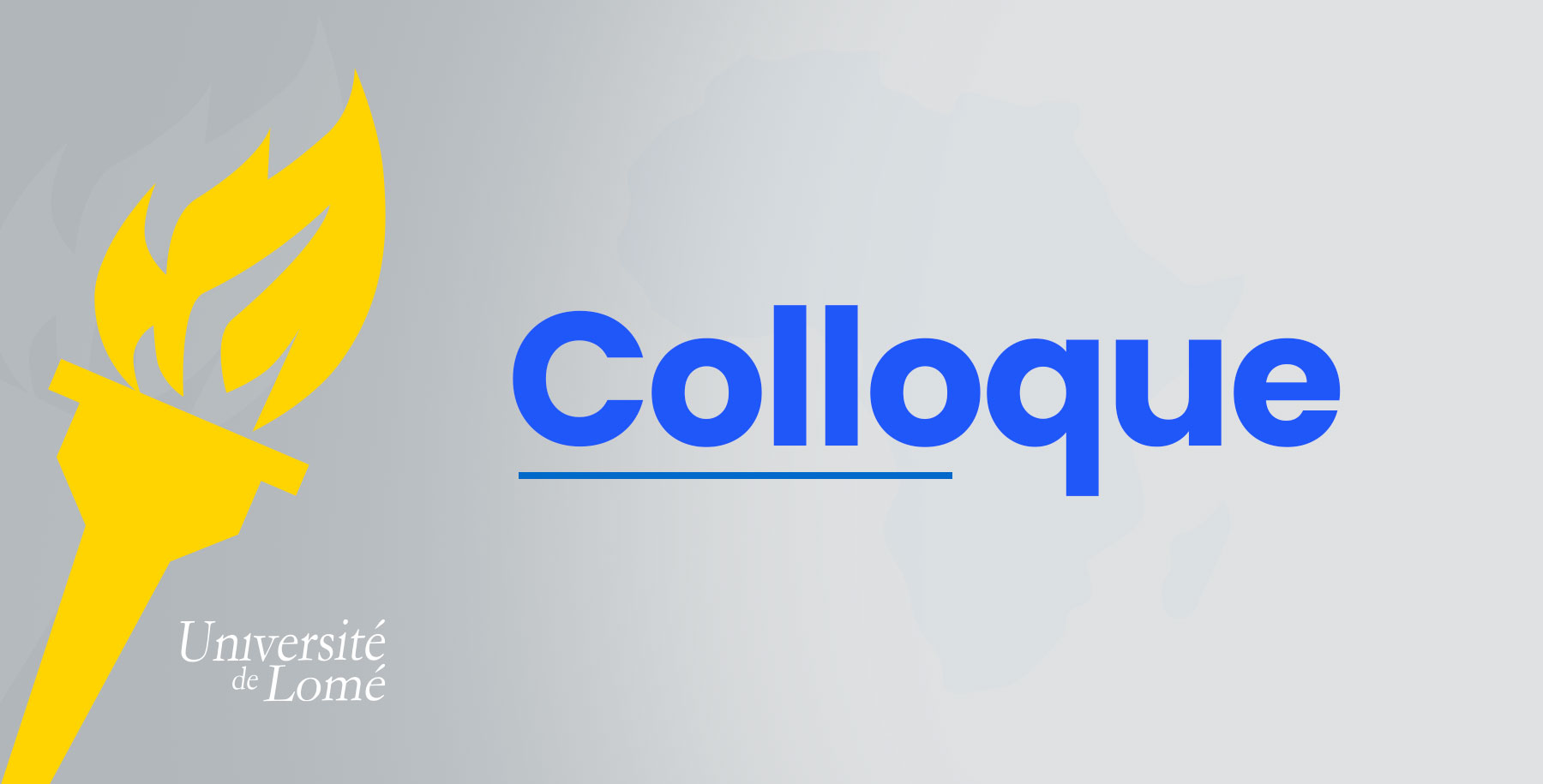 L’Université de Lomé annonce son colloque international sur la crise environnementale et la transition écologique. Rejoignez-nous !