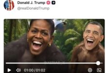 Donald Trump suscite l’indignation en partageant une vidéo controversée des Obama. Découvrez les réactions politiques et sociales.