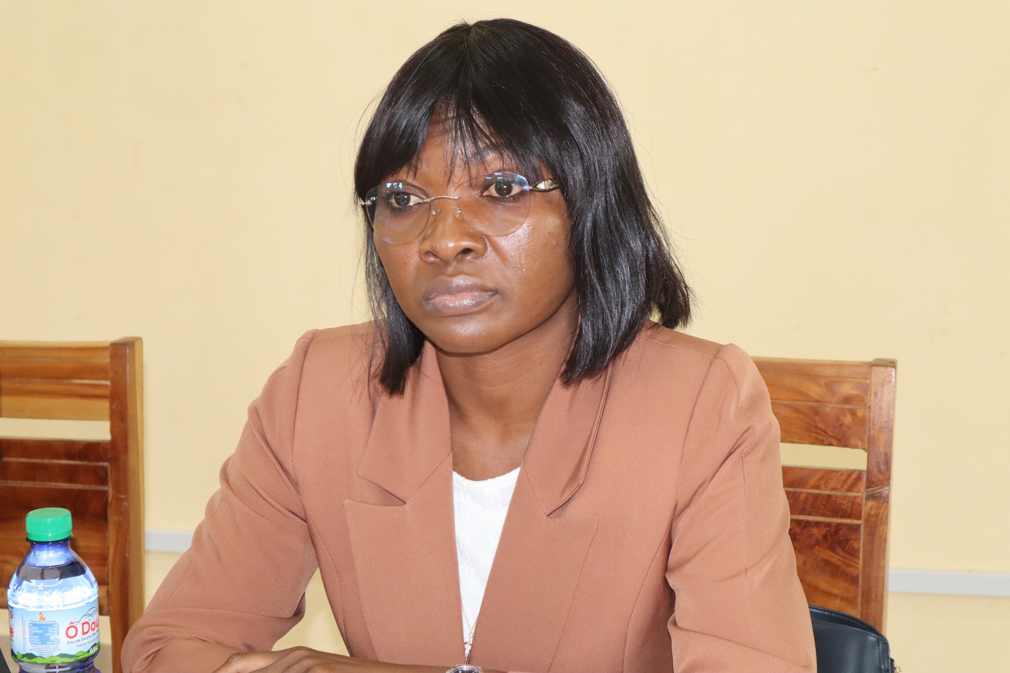 M. Ousmane Djibo de la GIZ a échangé avec Prof. Prénam Houzou-Mouzou sur la coopération avec l’Université de Kara.