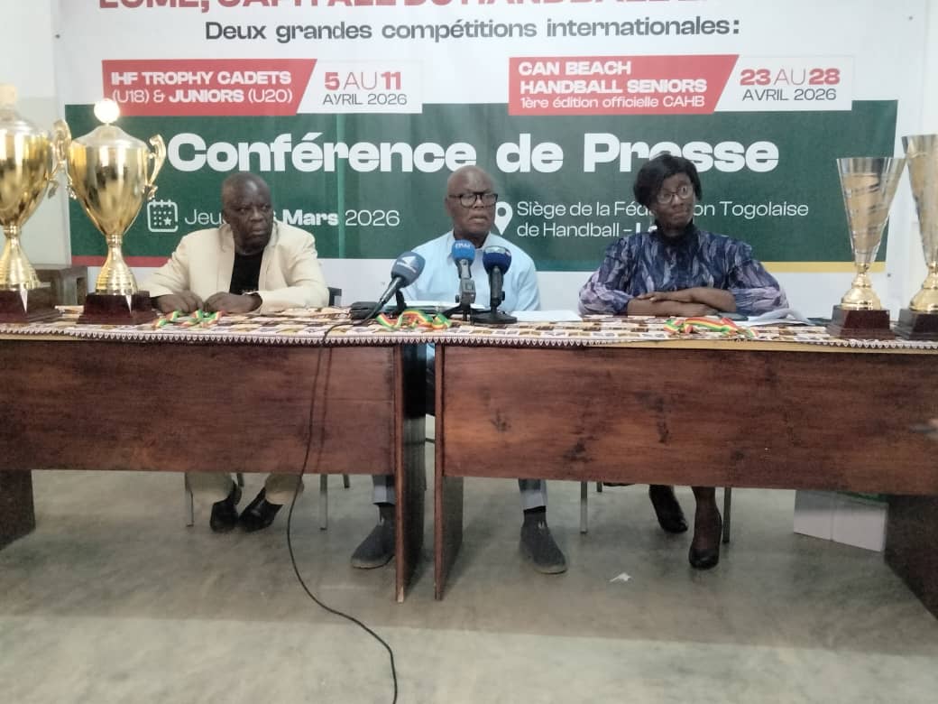 En avril 2026, Lomé devient la capitale africaine du handball avec deux compétitions majeures qui captiveront le continent.