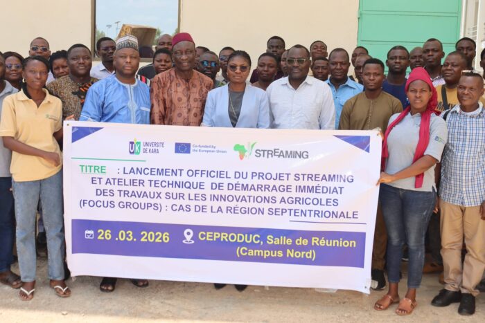 L'Université de Kara a lancé le projet STREAMING pour renforcer les partenariats entre l'Afrique et l'Europe. En savoir plus.