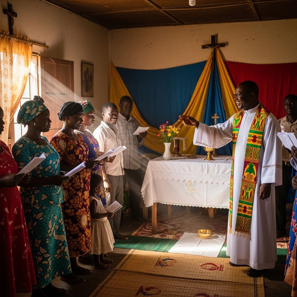 La Conférence des Évêques au Togo encadre la célébration de l’Eucharistie dans des lieux consacrés uniquement.