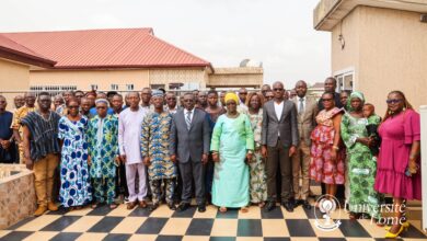 L’Université de Lomé lance le projet CRISP-UL pour améliorer l'alimentation scolaire avec des produits locaux lors d'un événement important.