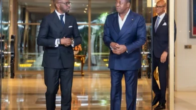 Faure Gnassingbé échange à Lomé sur les résultats financiers et les perspectives d'Ecobank ETI après l'assemblée générale.