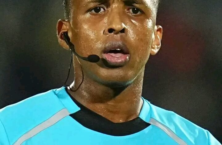 Omar Abdulkadir Artan, meilleur arbitre de la CAF, privé de visa et absent de la Coupe du monde 2026 aux États-Unis.