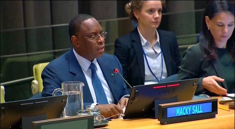 Macky Sall appelle à une réforme radicale de la finance mondiale lors du débat des candidats à New York pour l'ONU.