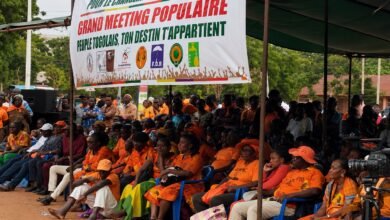 Succès de foule à Vogan pour l'opposition, qui rejette la réforme constitutionnelle de 2024 lors d'un rassemblement pacifique.