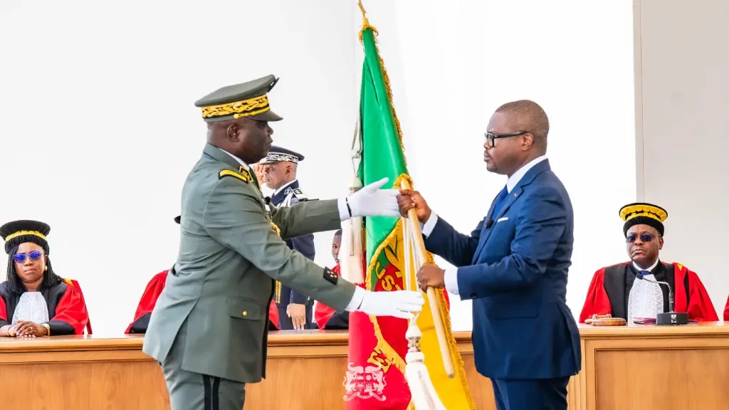 Romuald Wadagni rend hommage aux Forces de défense et de sécurité lors de la Fête de l’Indépendance du Bénin ce 1er août.