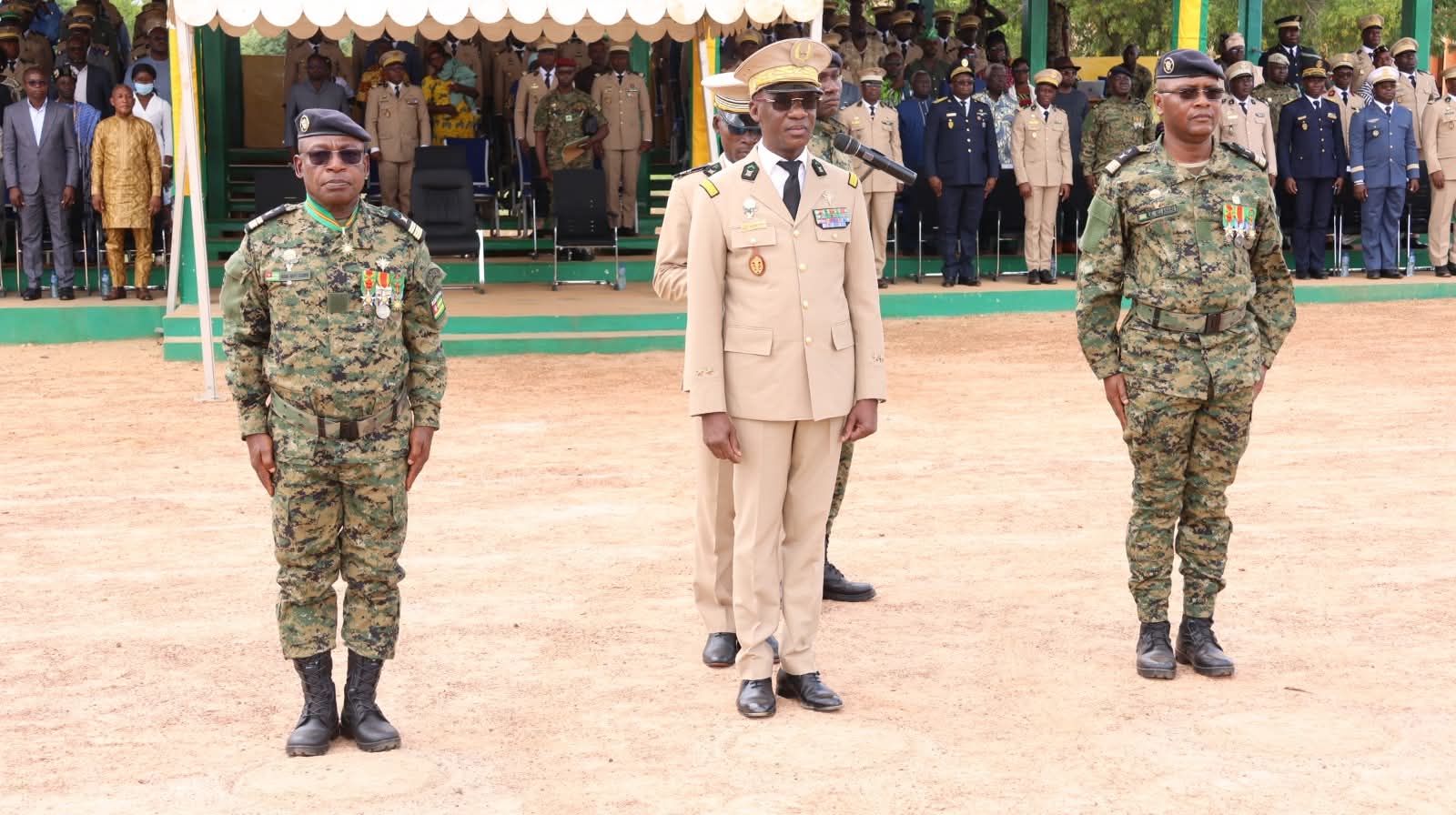Le Colonel Allaharé Rembena prend les commandes de l’EFOFAT, marquant un nouveau chapitre pour les Forces armées togolaises.