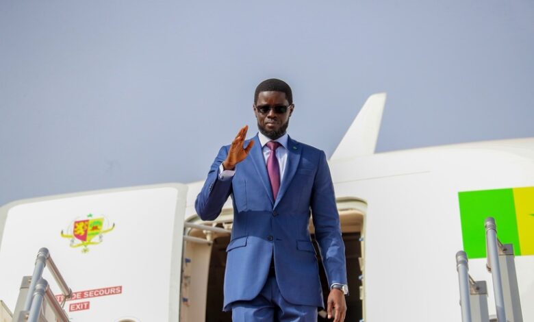 Le président sénégalais Bassirou Diomaye Faye en séjour privé à l'étranger, annonce la Présidence de la République.