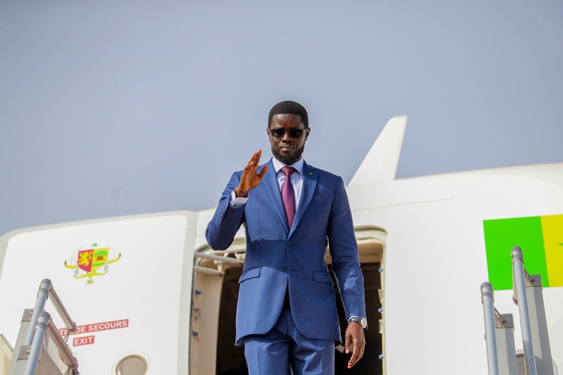 Le président sénégalais Bassirou Diomaye Faye en séjour privé à l'étranger, annonce la Présidence de la République.
